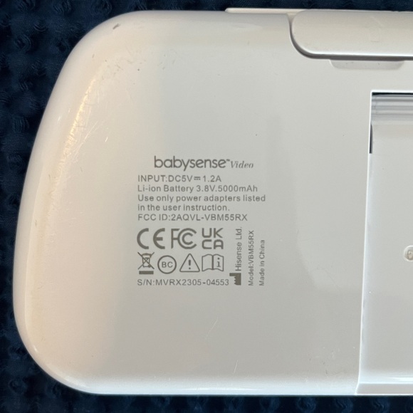 Babysense 5.5” 1080p Full HD Split-Screen Baby Monitor - Picture 6 of 10